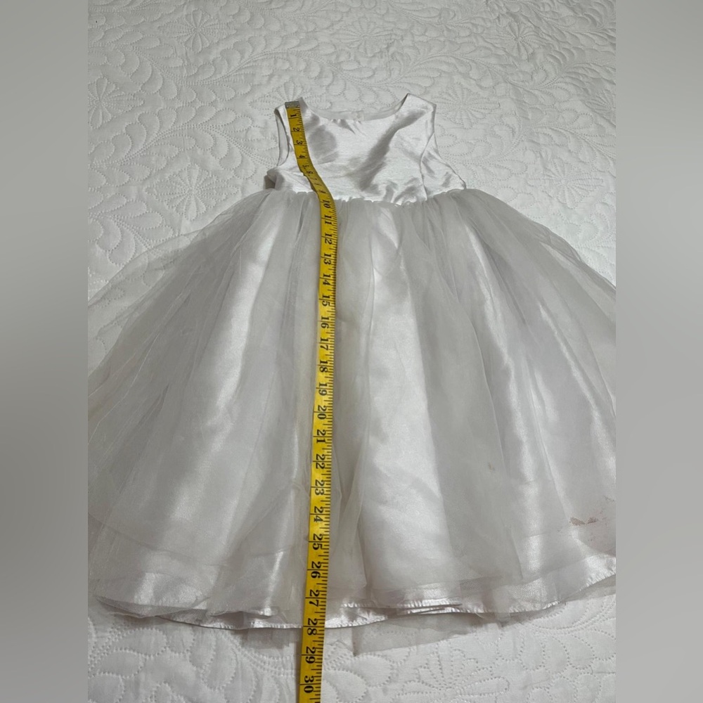 David's Bridal White Gown For Girl - Picture 11 of 16